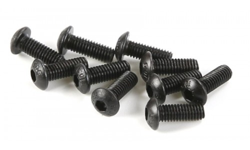 Button Head Hex Screws M3x8 - 10Pcs │ Baha 10B